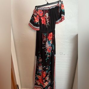Patterned Maxi Dress